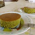 時のすみか's cooksnap of when they made 青汁で抹茶風ホットケーキ.