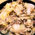 やーーーー's cooksnap of when they made 簡単美味！牛とじ丼♪.