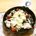 komutatata's cooksnap of when they made 低糖質☆鶏胸肉のガーリックチーズ焼き.