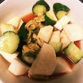 chamamaz's cooksnap of when they made 混ぜるだけ簡単☆長芋と胡瓜のキムチ和え♪.