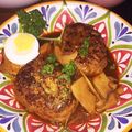 mayukelu's cooksnap of when they made 簡単デミグラスソース煮込みハンバーグ.