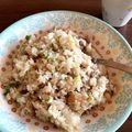 なおみも's cooksnap of when they made 豚バラとﾈｷﾞのチャーハン☆がっつり系.