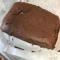 s2まる。's cooksnap of when they made 簡単混ぜて焼くだけ☆濃厚チョコブラウニー.