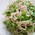 豆もちお's cooksnap of when they made れんこんと水菜のおかずサラダ.