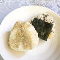 coconut☺︎'s cooksnap of when they made とろろ昆布の明太子おにぎり.
