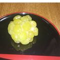 Lucy7484's cooksnap of when they made ゆずの香楽しむ柚子鹿の子.