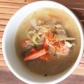 mayukelu's cooksnap of when they made 理想の豚汁（とん汁）.