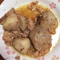 mayukelu's cooksnap of when they made 里芋の挽き肉あんかけ.