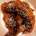 mayukelu's cooksnap of when they made 揚げ手羽先の甘辛ダレ和え。.