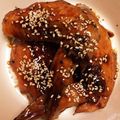 mayukelu's cooksnap of when they made 手羽先の唐揚げ 甘辛ダレ.