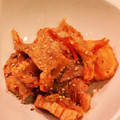 ちえぞーママパンチ☆'s cooksnap of when they made キムチと沢庵と豚肉の炒め物.