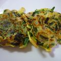kotorier's cooksnap of when they made 豚バラとニラのチヂミ.