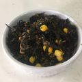 papikun's cooksnap of when they made カレー味のひじきツナコーン♡.