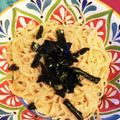 mayukelu's cooksnap of when they made 濃厚すぎるたらこクリームパスタ.
