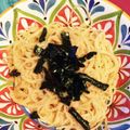 mayukelu's cooksnap of when they made 混ぜるだけ！簡単！タラコのクリームパスタ.