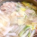 花咲風良's cooksnap of when they made 白菜豚バラ生姜風味鍋.