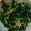 しんちゃのすけ's cooksnap of when they made 材料3つ！カンタン春菊のおひたし♪.