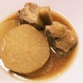 ayamiracle's cooksnap of when they made モモと大根の味噌煮.