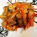 みっちマングローブ's cooksnap of when they made 豚肉の辛炒め　チェユクポックム.