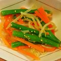 まゆまさき's cooksnap of when they made 作り置き出来る！もやしのナムル.