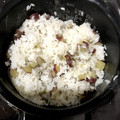 クックSC91E0☆'s cooksnap of when they made ほっこり！簡単炊飯器でさつま芋ご飯！.