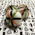 kitty・yumi's cooksnap of when they made 手毬 おにぎり 簡単 可愛い お弁当.