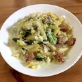 みぃママ◎'s cooksnap of when they made (ひとり飯)牛乳で作るクリームパスタ.