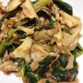 ティムル's cooksnap of when they made ほうれん草としめじの梅おかか炒め.