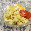 もえちゃんはは's cooksnap of when they made ポテサラ。（カレーマヨ味）.