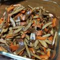 mioly's cooksnap of when they made 蒟蒻入りきんぴらごぼう.