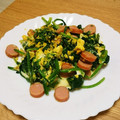かわせみちゃん's cooksnap of when they made 我が家の定番～ほうれん草＋卵＋チーズ炒め.