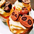 ぽぽtea's cooksnap of when they made ぱんだで♪さつま芋モンブランカップケーキ.
