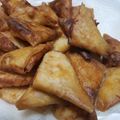 ファイヤー山本's cooksnap of when they made チーズとろける☆ツナとコーンの三角春巻き.