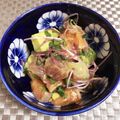sumire's cooksnap of when they made わさび醤油✿サーモン＆アボカドココット✿.