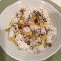 tikariri's cooksnap of when they made ル・クルーゼでシンプル「さつま芋ごはん」.