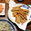 dolu's cooksnap of when they made ごぼうのいかだ.