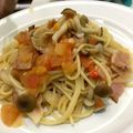 nishimo's cooksnap of when they made 簡単！美味しいトマトパスタ！.