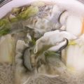 サナギさん's cooksnap of when they made 創味シャンタンで白菜いっぱいの餃子鍋.