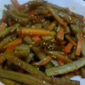 とのさまの家来's cooksnap of when they made ごぼうとにんじんのきんぴら。鶏皮と一緒♪.