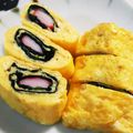 ＬＯＶＥ．ｋｔｒｒ's cooksnap of when they made お弁当に★カニカマ＆のり巻き厚焼き卵.