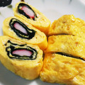 ＬＯＶＥ．ｋｔｒｒ's cooksnap of when they made お弁当に★カニカマ＆のり巻き厚焼き卵.