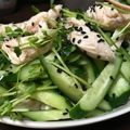 天下の大将軍ですよ's cooksnap of when they made タンパク質強化に♪ささみときゅうり和え.