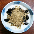 まやしゅうまま's cooksnap of when they made 黒豆の残りで…黒豆きな粉ヨーグルト♪.