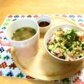 komutatata's cooksnap of when they made 超簡単！夏の朝ごはん　豆腐丼.