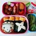 なっちゃんずまま's cooksnap of when they made 忍者おにぎり弁当☆.