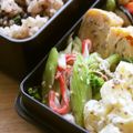 ガメコ's cooksnap of when they made お弁当に！セロリとカニかまの塩いため.