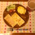 S＊mama♡'s cooksnap of when they made ロイズ風　ホワイトチョコと練乳トースト　.