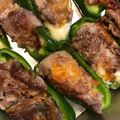 夢は新米主婦。's cooksnap of when they made 串○珍のピーマンチーズ豚巻き.