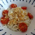 スイカ大好きニ☆'s cooksnap of when they made 悪阻にも☆ポン酢でサッパリ冷やしうどん.