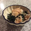 Amalka's cooksnap of when they made 我が家のモロヘイヤの食べ方.